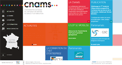 Desktop Screenshot of cnams.fr